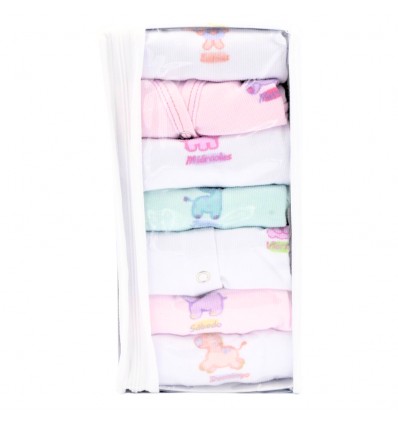 conjunto para bebe set por dos azul básico