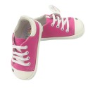 Zapato no tuerce, estilo tenis fucsia
