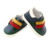 Zapato no tuerce, estilo tenis multicolor con velcro