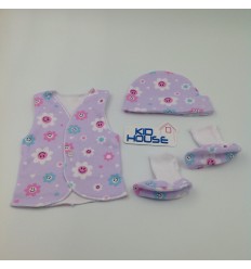 Set de UCI para prematuro flor carita feliz