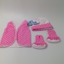 Set de ropa UCÍ para bebe prematuro pepas
