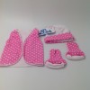 Set de ropa UCÍ para bebe prematuro pepas