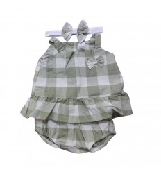 conjunto bluzón y short de bebita