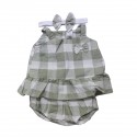 conjunto bluzón y short de bebita