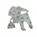 Conjunto estampado zorrito