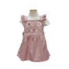 Vestido en corduroy ratona