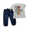 Conjunto tigre-surf