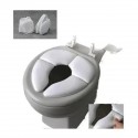 Asiento para orinal acolchado y plegable