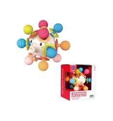 Juguete sensorial para la dentición de los bebés, montessori