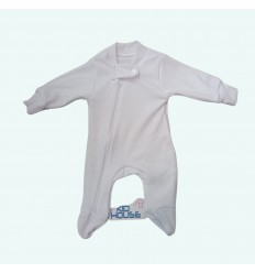 Pijama para prematuro blanca