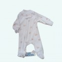 Pijama blanco-ovejas