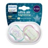 chupos avent ultra air nighttime de 0-6 meses