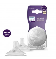 Chupos x2 para tetero Avent 6meses