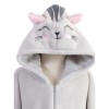 Ruana Gatita Gris