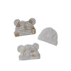Set x 3 Gorros para bebé prematuro