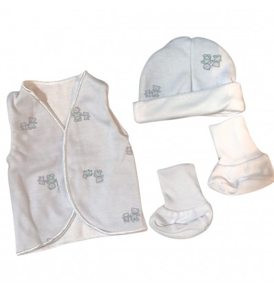 Set de UCi para bebé prematuro ositos