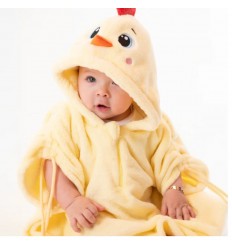 Ruana pollito - amarilla