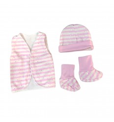 Set de UCI para bebé prematuro rayas