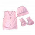 Set de UCI para bebé prematuro rosado