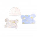 Set x 3 gorros para bebé prematuro