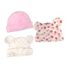 Set x 3 gorros para bebé prematuro