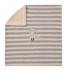 Cobija con Borrego Beich x Gris, Mayoral