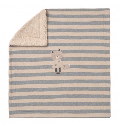 Cobija con Borrego Beich x Gris, Mayoral