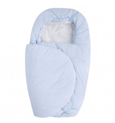 Sleeping microfibra forrado en borrego azul claro, Mayoral