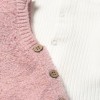 Conjunto 3 piezas tejido, rosado, mayoral
