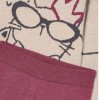 Conjunto buso y pantalón en tejido de punto, cereza, mayoral