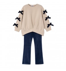 Conjunto leggings moños
