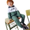 Sudadera con 2 pantalones, verde x azul, mayoral