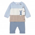 Conjunto tejido azul, mayoral