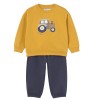 Conjunto bebito amarillo x azul, mayoral