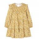 Vestido flores, mostaza, mayoral