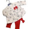 Conjunto puntos, leggies y balaca