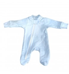 Pijama para bebé prematuro azul