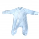 Pijama para bebé prematuro azul