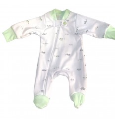 Pijama para bebé prematuro carro