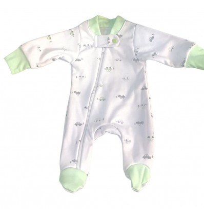 Pijama para bebé prematuro carro