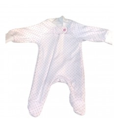 Pijama para bebé prematuro puntos