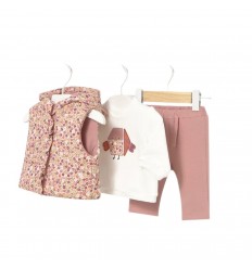 Conjunto chaleco, buzo y pantalón