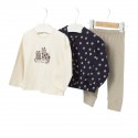 Conjunto 3 piezas pepitas - mayoral