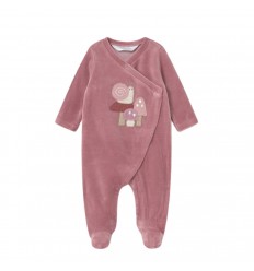 Pijama velvetin rosa- mayoral
