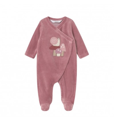 Pijama velvetin rosa- mayoral