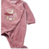 Pijama velvetin rosa- mayoral