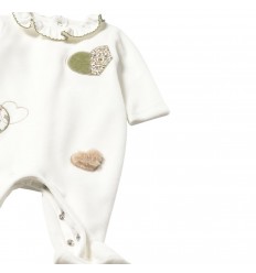 Pijama blanca-mayoral