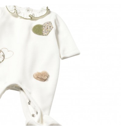 Pijama blanca-mayoral