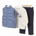 Conjunto 3 piezas, azul - mayoral