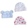 Set x 3 gorros para bebé prematuro transporte